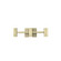 Brazen LED Bathroom Fixture in Brushed Brass (347|VL16720-BB)