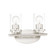 Corona Two Light Bath Vanity in Satin Nickel (16|10212CLSN)