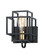 Liner One Light Wall Sconce in Black / Satin Brass (16|10241BKSBR)