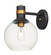 Cabin LED Outdoor Wall Sconce in Bronze / Gold (16|10319CLBZGLD)