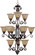 Symphony 12 Light Chandelier in Oil Rubbed Bronze (16|11238SAOI)