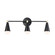 Lovell LED Bath Vanity in Black / Satin Brass (16|11263BKSBR/BUL)