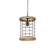 Homestead One Light Pendant in Driftwood / Black (16|12519DWBK)