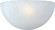 Essentials - 20585 One Light Wall Sconce in White (16|20585MRWT)