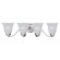 Basix Four Light Bath Vanity in Polished Chrome (16|2123FTPC)