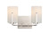 Dart Two Light Bath Vanity in Satin Nickel (16|21282SWSN)