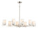 Dart Eight Light Chandelier in Satin Nickel (16|21288SWSN)