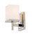 Tetra One Light Bath Vanity in Polished Chrome (16|2151SWPC)