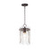 Warren One Light Pendant in Dark Bronze (16|21831AGDBZ)