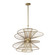 Zeta LED Pendant in Natural Aged Brass (16|24176NAB)