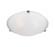 Malaga Two Light Flush Mount in Satin Nickel (16|2680FTSN)