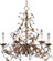 Elegante Six Light Chandelier in Etruscan Gold (16|2851EG)