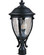Camden VX Three Light Outdoor Pole/Post Lantern in Black (16|41421WGBK)