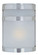 Arc One Light Outdoor Wall Lantern in Stainless Steel (16|5000FTSST)