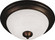 Essentials - 584x Three Light Flush Mount in Oil Rubbed Bronze (16|5842MROI)