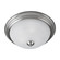 Essentials - 584x Three Light Flush Mount in Satin Nickel (16|5842MRSN)