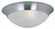 Essentials - 585x Two Light Flush Mount in Satin Nickel (16|5851FTSN)