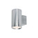 Lightray One Light Outdoor Wall Lantern in Brushed Aluminum (16|6101AL)
