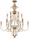 Magnolia Manor 12 Light Chandelier in Pale Gold With Distressed Bronze (29|N6559-690)