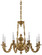 Metropolitan Family Eight Light Chandelier in Classic Brass (29|N700408)