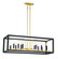 Sable Point 12 Light Pendant in Sand Black With Honey Gold (29|N7856-707)