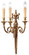 Metropolitan Three Light Wall Sconce in French Gold (29|N9603)