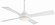 Aluma Wet Led 52''Ceiling Fan in Flat White (15|F523L-WHF)