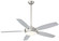 Espace 52''Ceiling Fan in Brushed Nickel With Silver Blades (15|F690L-BN/SL)