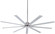 Xtreme 72''Ceiling Fan in Brushed Nickel (15|F887-72-BN)