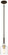 Studio 5 One Light Mini Pendant in Painted Bronze w/Natural Brushed Brass (7|3070-416)