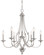 Savannah Row Six Light Chandelier in Brushed Nickel (7|3336-84)