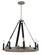 Rawson Ridge Eight Light Chandelier in Aged Silverwood And Coal (7|3878-693)