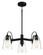 Beckonridge Three Light Chandelier in Coal (7|3993-66A)