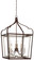 Astrapia Eight Light Foyer Pendant in Dark Rubbed Sienna With Aged S (7|4349-593)