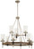 Bridlewood Nine Light Chandelier in Stone Grey w/Brushed Nickel (7|4639-106)
