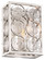 Culture Chic Two Light Wall Sconce in Catalina Silver (7|4662-598)