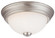 Overland Park Two Light Flush Mount in Brushed Nickel (7|4960-84)