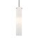 One Light Mini Pendant in Brushed Nickel (7|62-84)