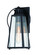 Halder Bridge One Light Outdoor Wall Mount in Sand Black (7|72701-66A)