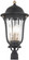 Peale Street Four Light Outdoor Post Mount in Sand Coal And Vermeil Gold (7|73239-738)