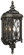 Bexley Manor Four Light Outdoor Wall Mount in Black w/Gold Highlights (7|9321-585)