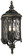 Bexley Manor Four Light Outdoor Wall Mount in Coal W/Gold Highlights (7|9322-585)