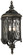 Bexley Manor Four Light Outdoor Wall Mount in Black w/Gold Highlights (7|9322-585)