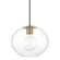 Margot One Light Pendant in Aged Brass (428|H270701L-AGB)