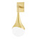 Ariana One Light Wall Sconce in Aged Brass (428|H375101-AGB)