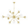 Ariana LED Chandelier in Aged Brass (428|H375812-AGB)