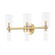 Tabitha LED Bath and Vanity in Aged Brass (428|H384303-AGB)