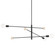 Slater Three Light Chandelier in Soft Black (428|H491803-SBK)
