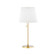 Demi LED Table Lamp in Aged Brass (428|HL476201-AGB)