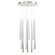 Cascade LED Pendant in Polished Nickel (281|PD-41709R-PN)